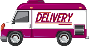 Icona furgone delivery